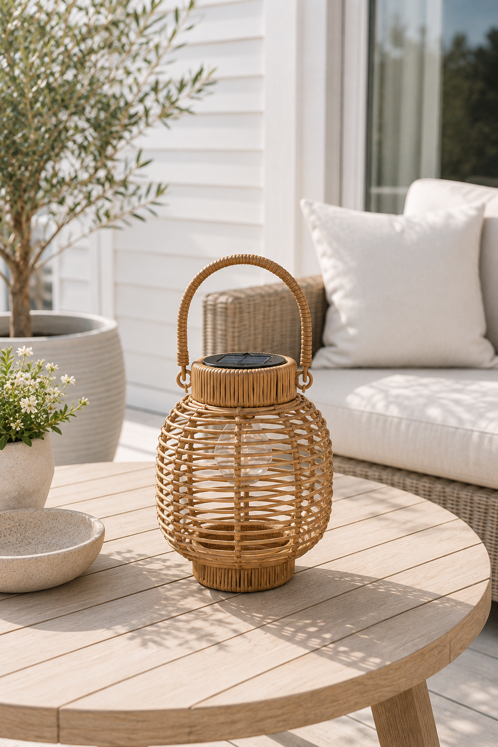 Lykta med solceller Molly – Mini