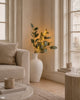 Eucalyptus gren med belysning - 100cm