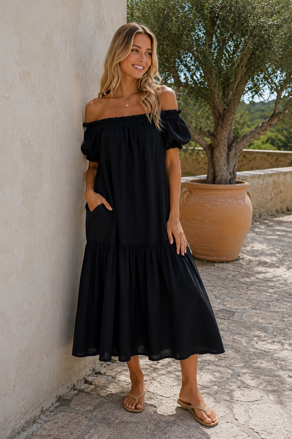 Klänning Zenith black