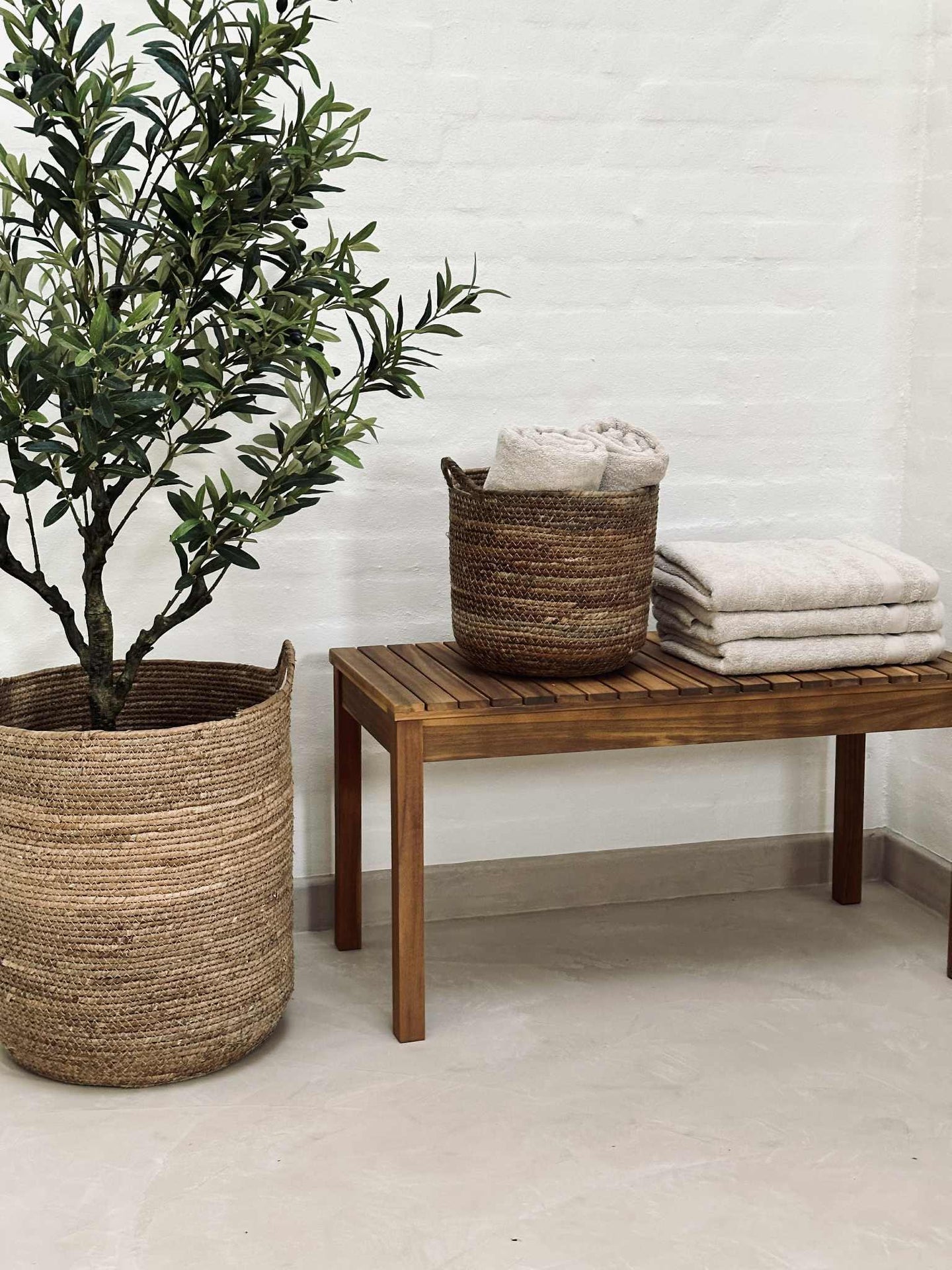 Korgar Natur - Set med 4 st.