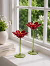 Ljusstake blomma - Röd