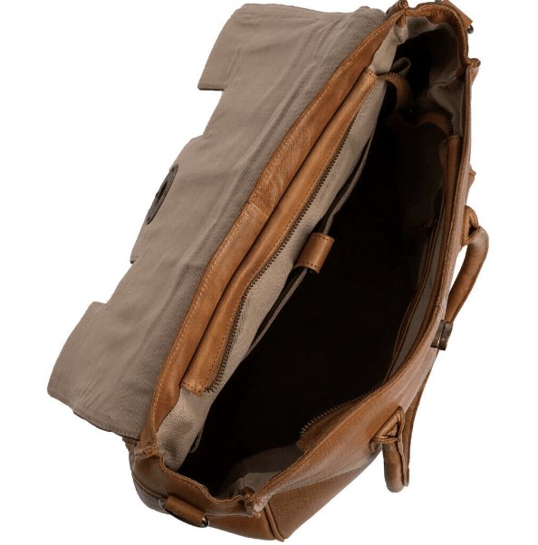 Arbejdstaske - LUX Cognac - VIAMAJA.DK