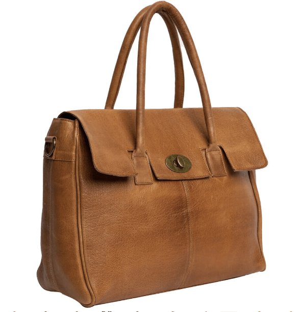 Arbejdstaske - LUX Cognac - VIAMAJA.DK