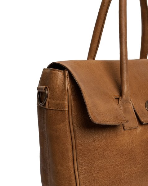 Arbejdstaske - LUX Cognac - VIAMAJA.DK