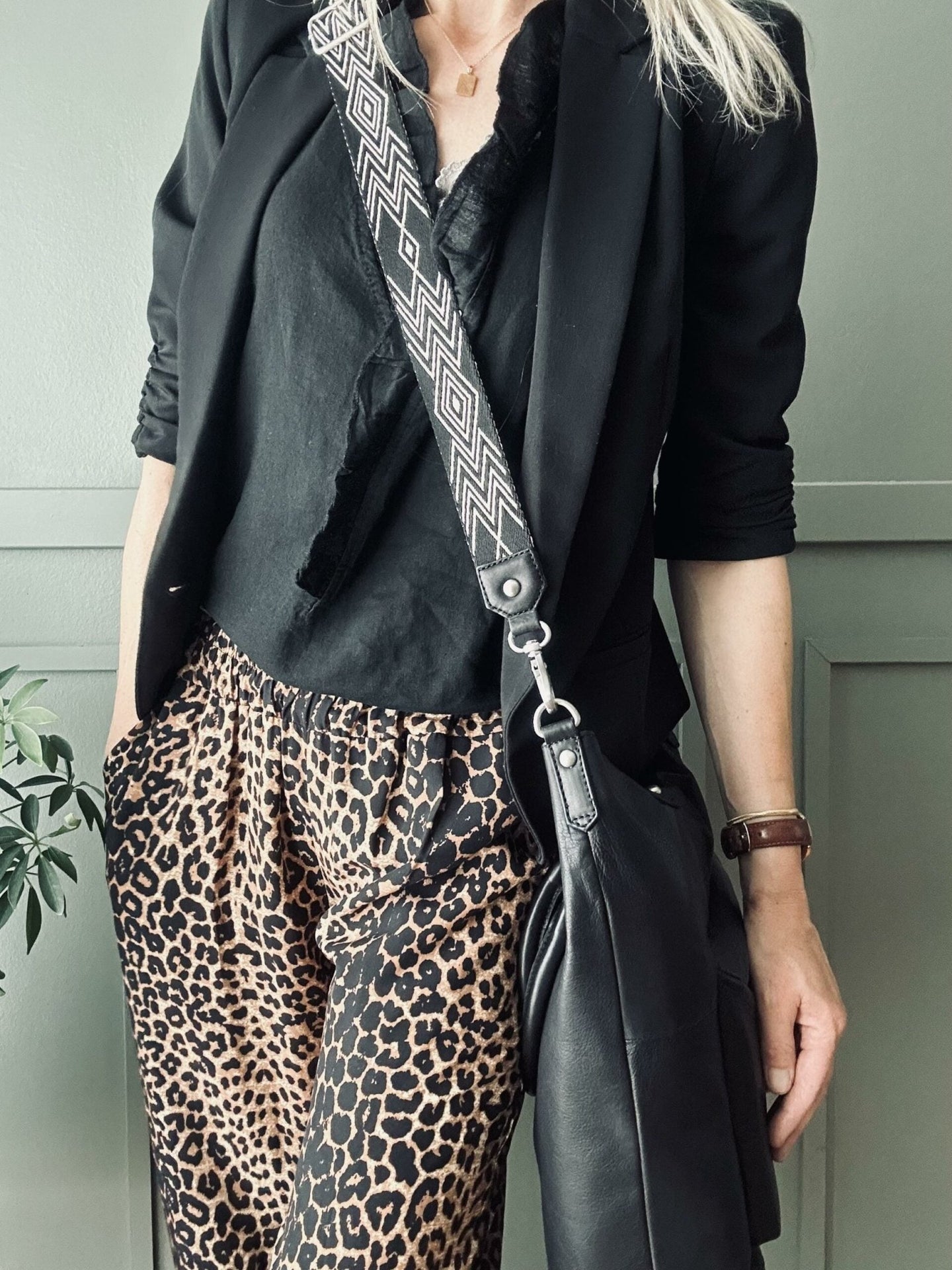 Arbejdstaske / Shopper – Black Lisa - VIAMAJA.DK