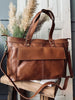 Arbetsväska / Shopper JADA Cognac