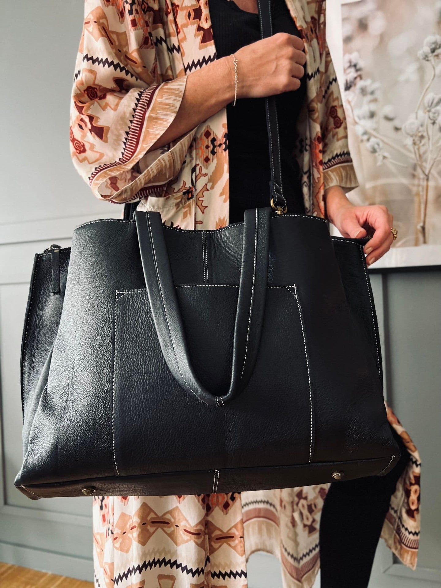 Arbejdstaske - Valerie Black - VIAMAJA.DK