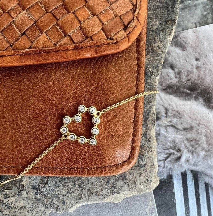 Armbånd Aja 18K forgyldt Sterling Silver - VIAMAJA.DK