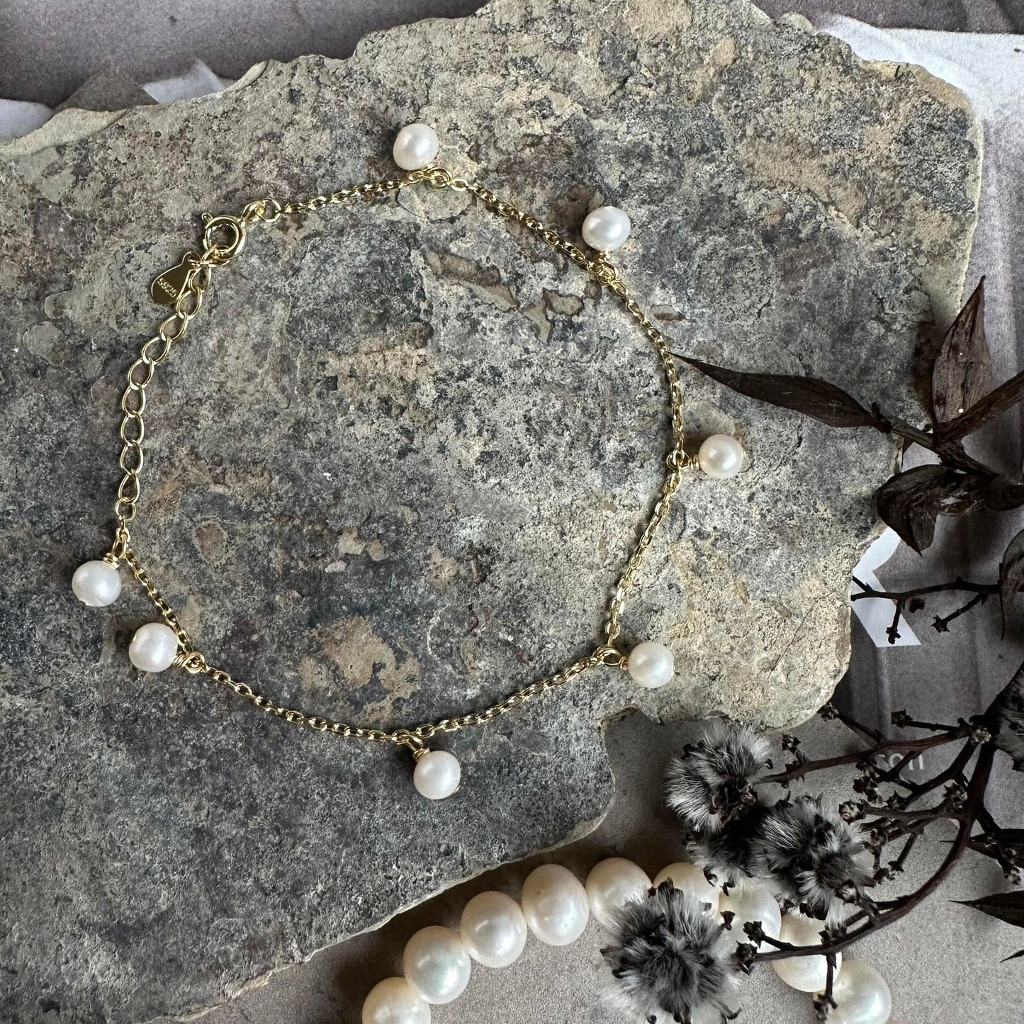 Armbånd Darcy – Sæt af 2 armbånd 18K forgyldt - VIAMAJA.DK