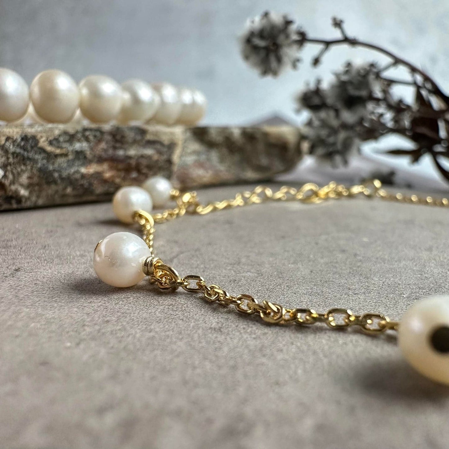 Armbånd Darcy – Sæt af 2 armbånd 18K forgyldt - VIAMAJA.DK