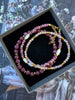 Armband GISELE Grape – Set med 3 st