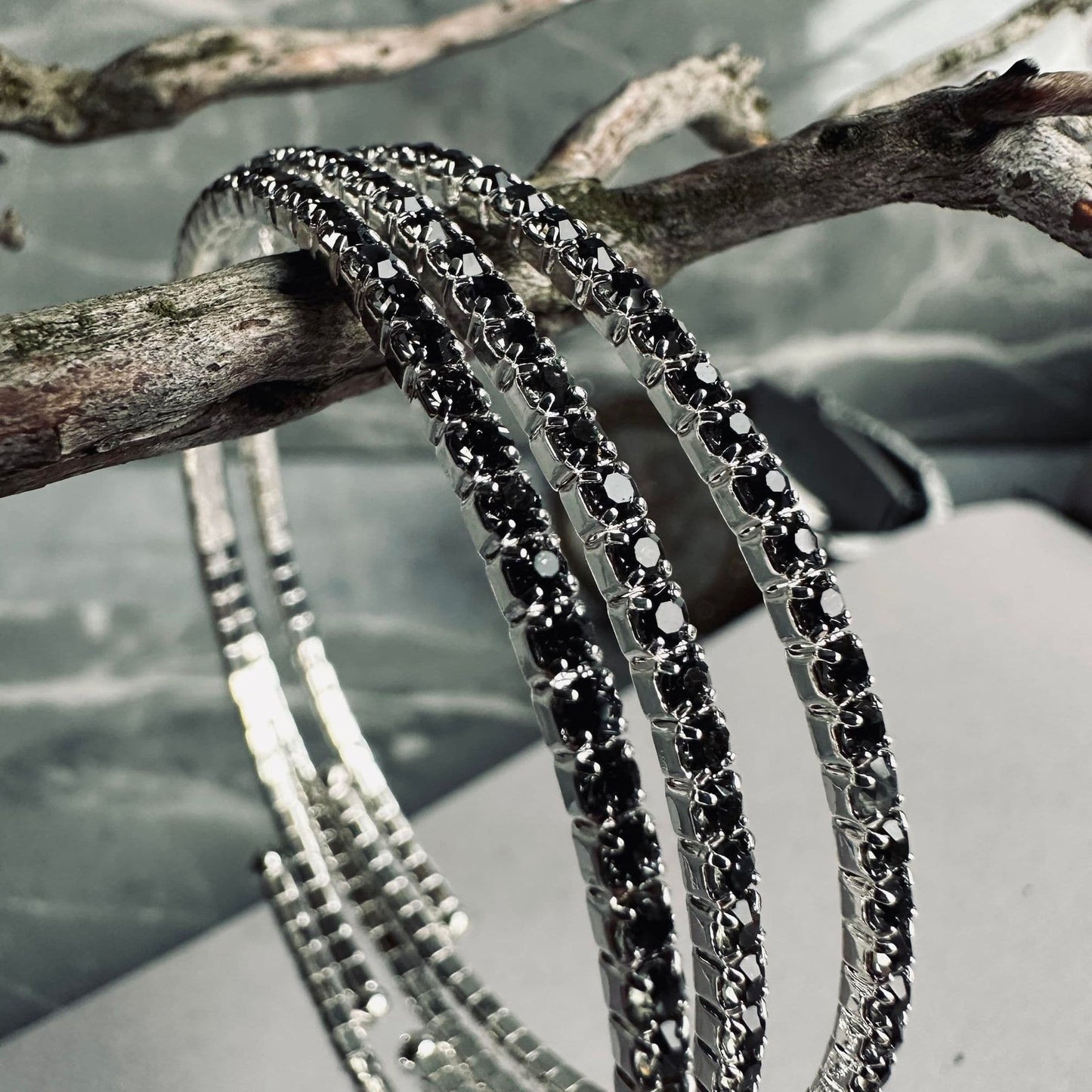 Armbånd Judith - Black - VIAMAJA.DK