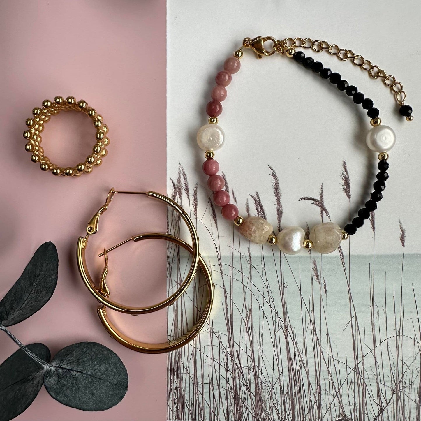 Armbånd Kimmie m. Ferskvandsperler - VIAMAJA.DK