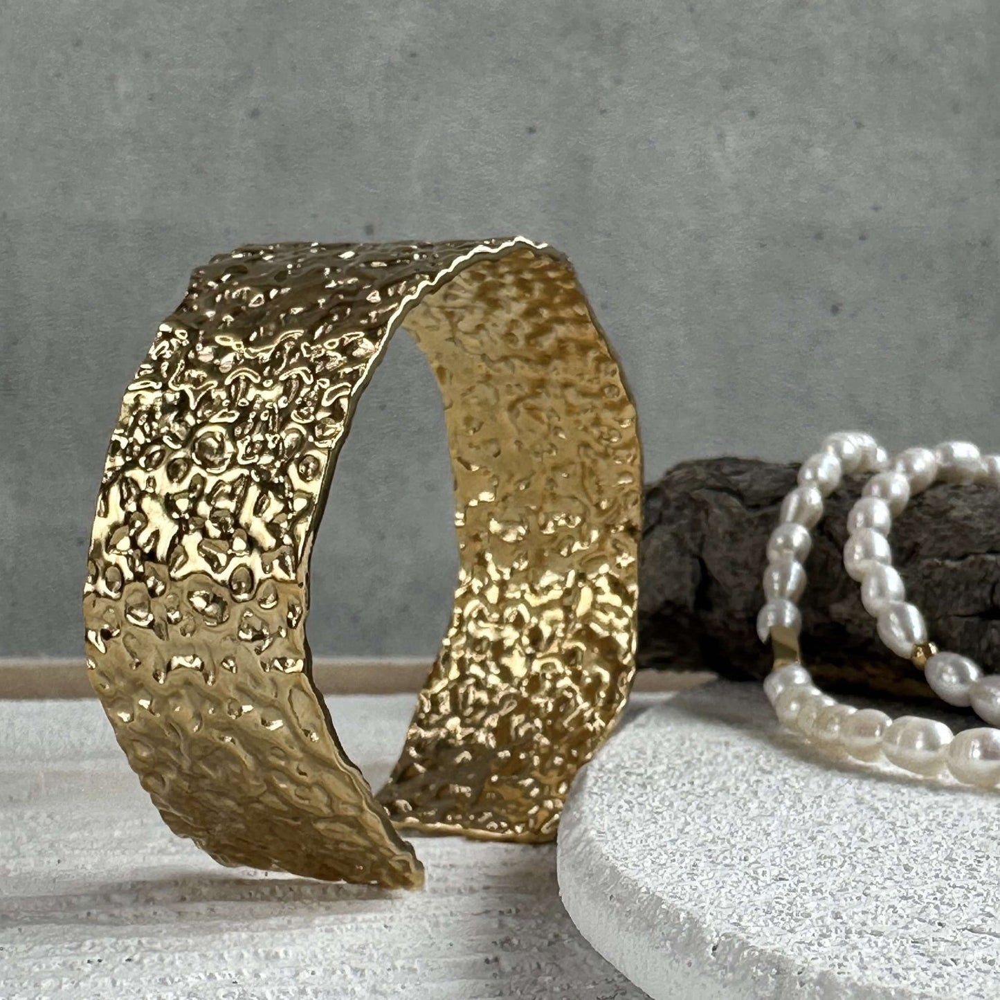 Armbånd KLEOPATRA forgyldt - VIAMAJA.DK
