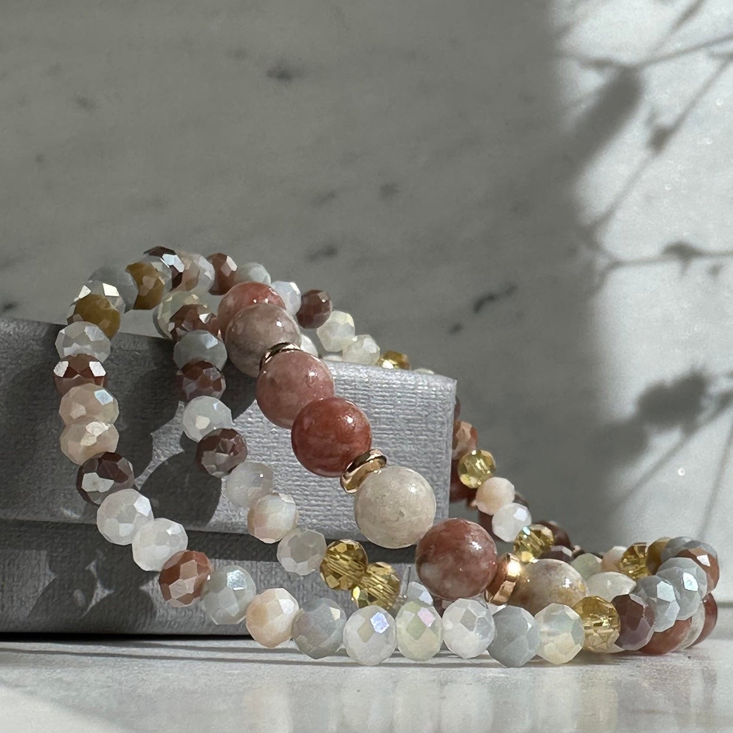 Armbånd Luna Natur – Sæt med 3 stk - VIAMAJA.DK