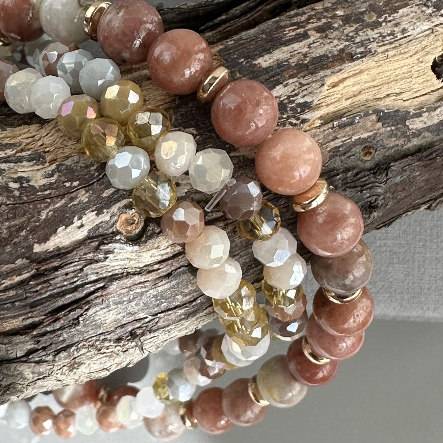 Armbånd Luna Natur – Sæt med 3 stk - VIAMAJA.DK