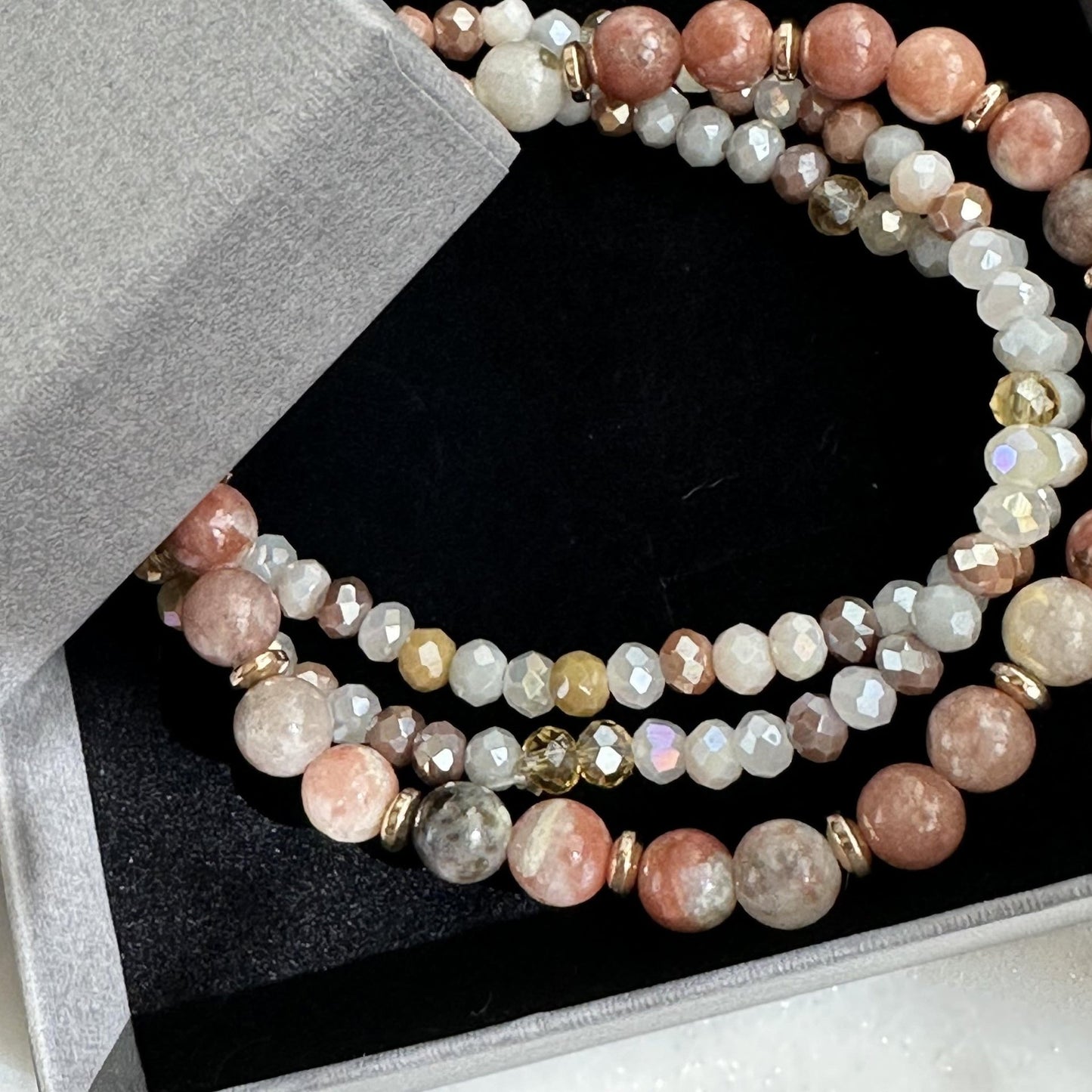 Armbånd Luna Natur – Sæt med 3 stk - VIAMAJA.DK