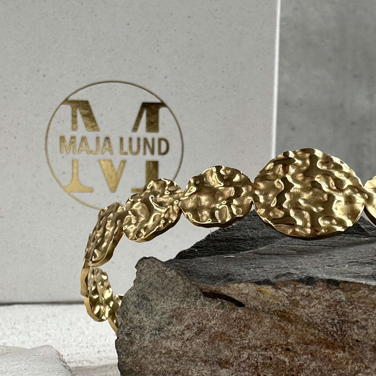 Armbånd MADRID forgyldt - VIAMAJA.DK