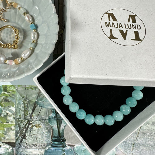 Armbånd Mary Aqua - VIAMAJA.DK