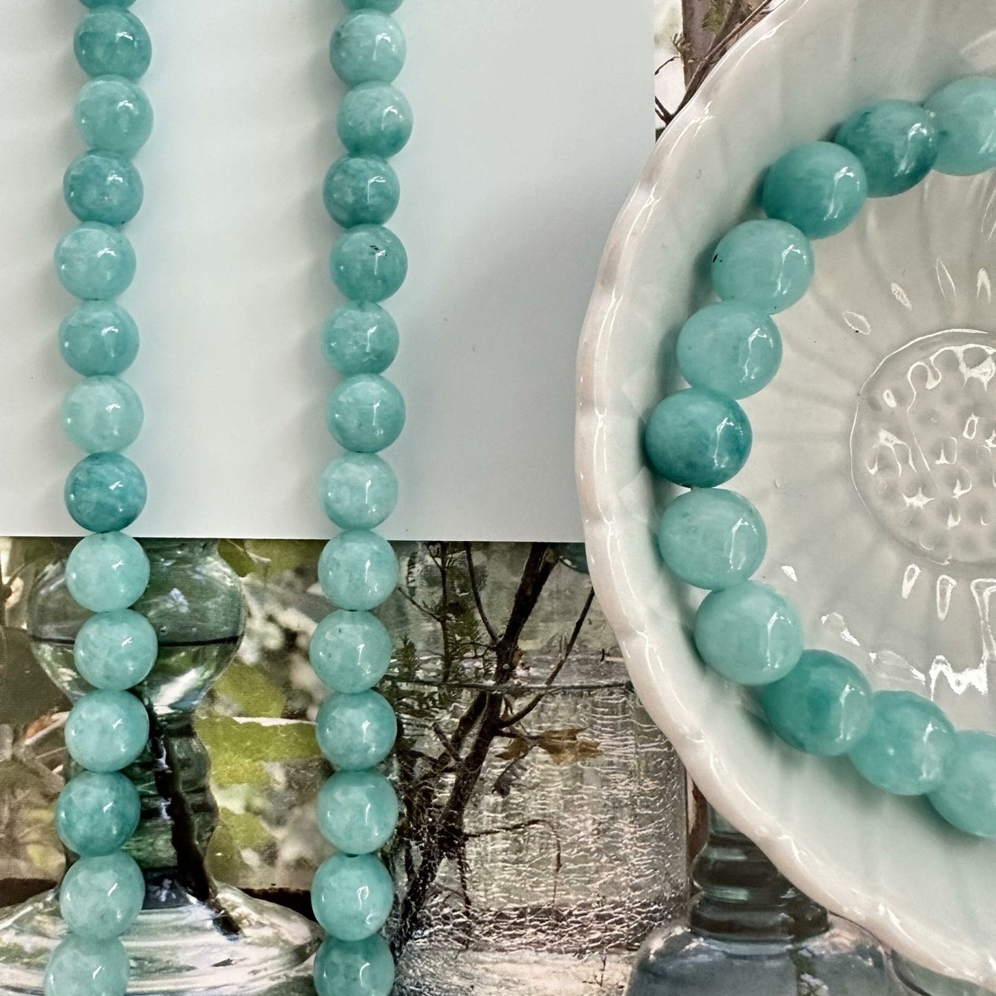 Armbånd Mary Aqua - VIAMAJA.DK