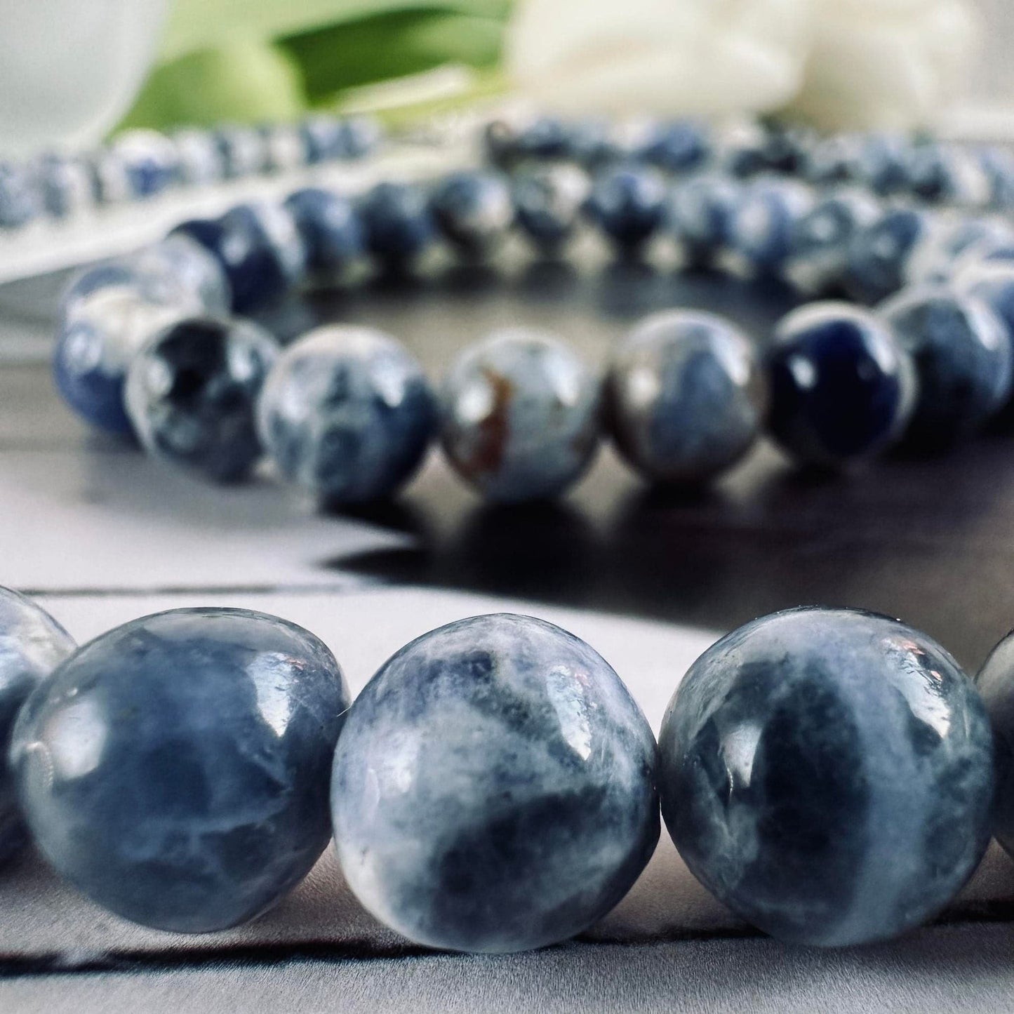 Armbånd Mary blue - VIAMAJA.DK