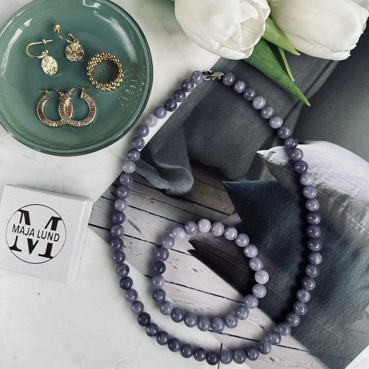 Armbånd Mary Lilla - VIAMAJA.DK