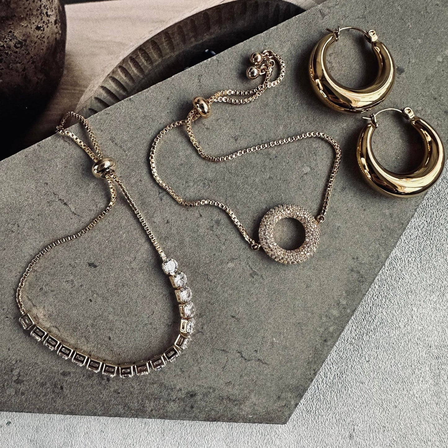 Armbånd Megan forgyldt - VIAMAJA.DK