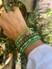 Armband MICHELLE Emerald – Set med 5 armband