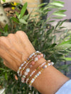 Armband MICHELLE Natur – Set med 5 armband