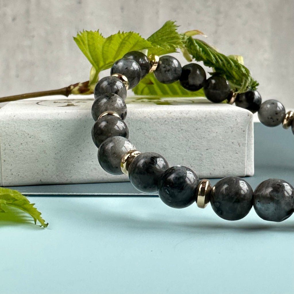 Armbånd Mollie – Black stone - VIAMAJA