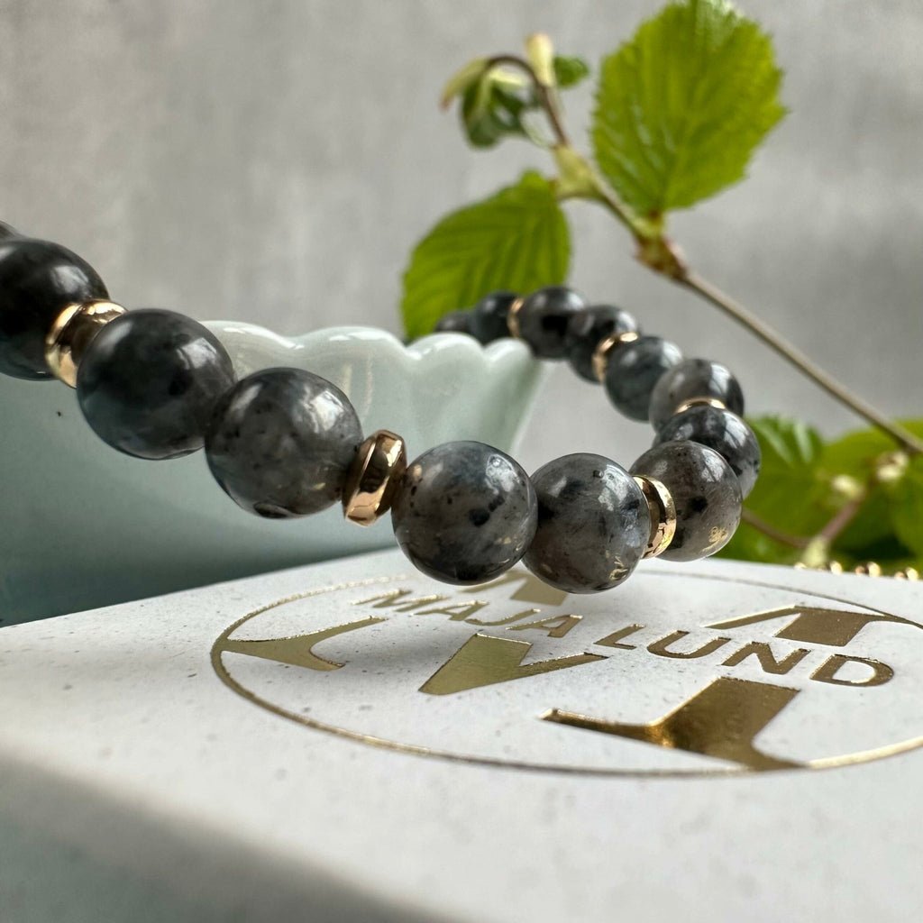 Armbånd Mollie – Black stone - VIAMAJA