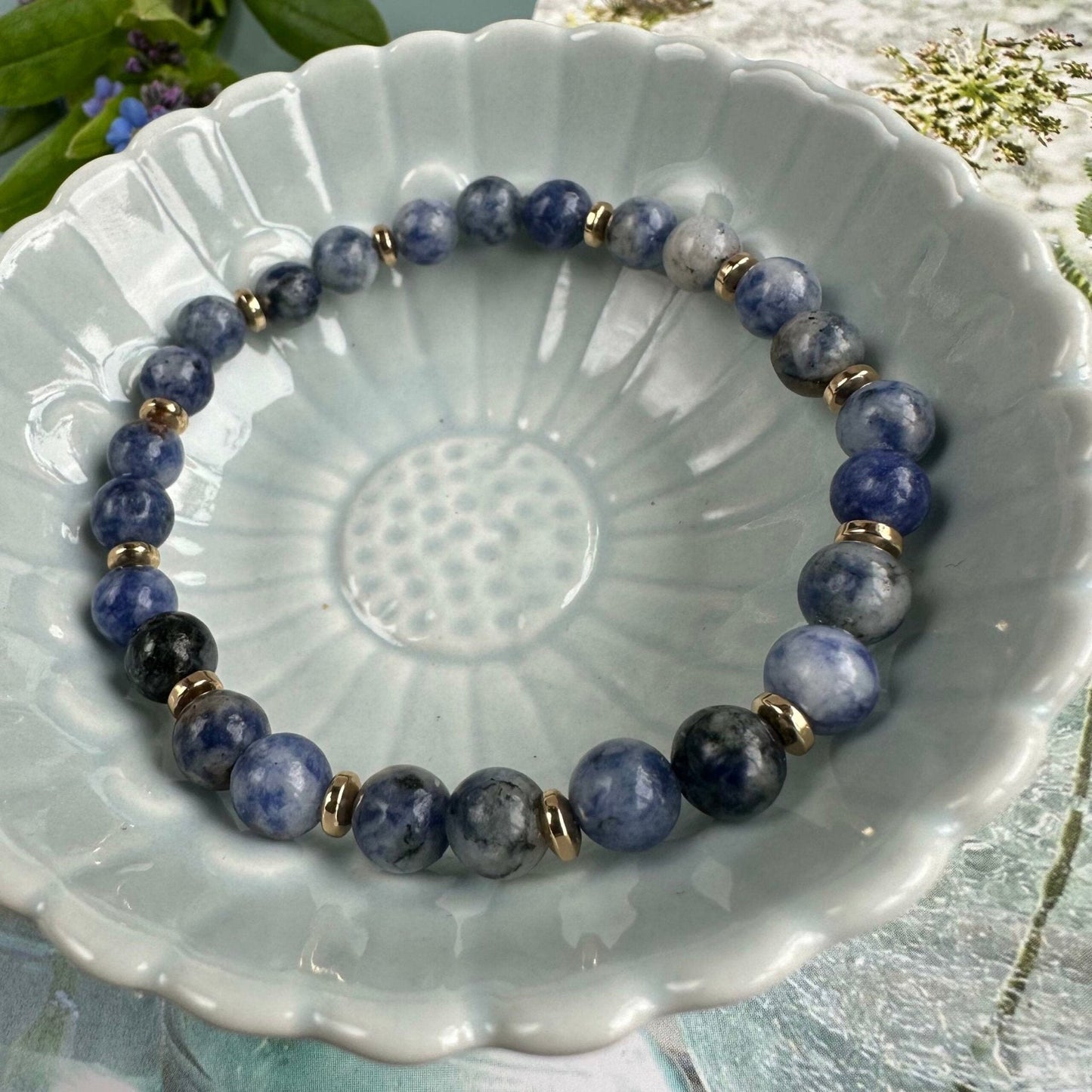 Armbånd Mollie Blue - VIAMAJA.DK