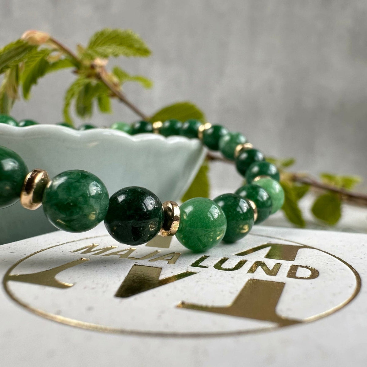 Armbånd Mollie Emerald - VIAMAJA.DK