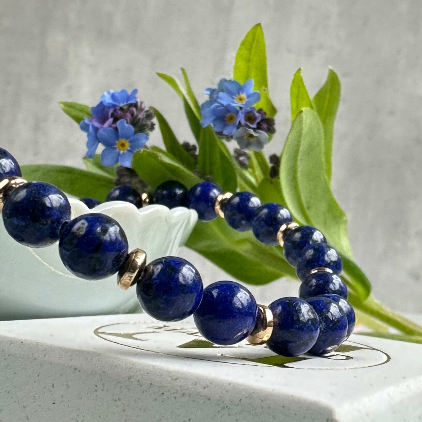 Armbånd Mollie Navy - VIAMAJA.DK