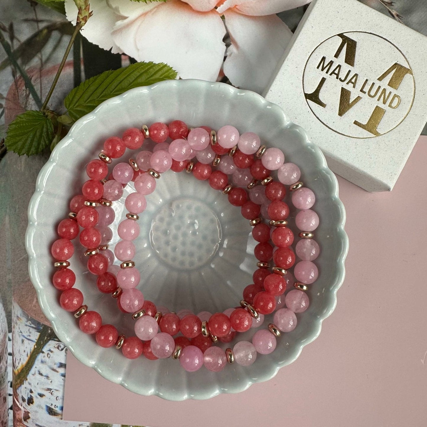 Armbånd Mollie – Rose mix - VIAMAJA.DK
