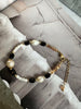 Armband Natur pärlmix svart