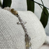 Armband Nikki labodorite - Sterling silver kors