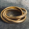 Armband - set om 3 st - 14 karat guldbelagd