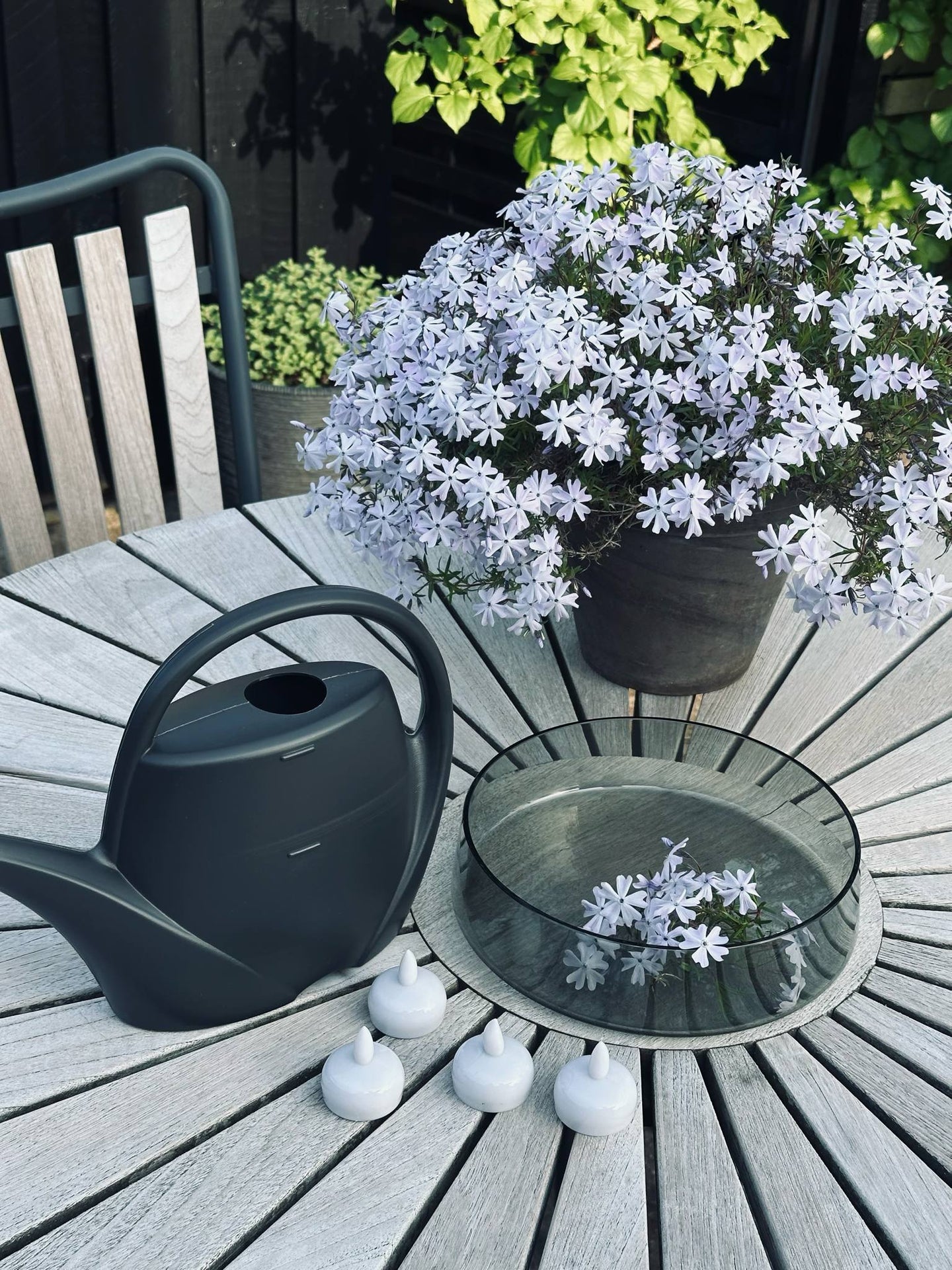 Flytande ljus - Set med 4 st.