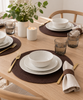 Bordstablett Brown - 4 st