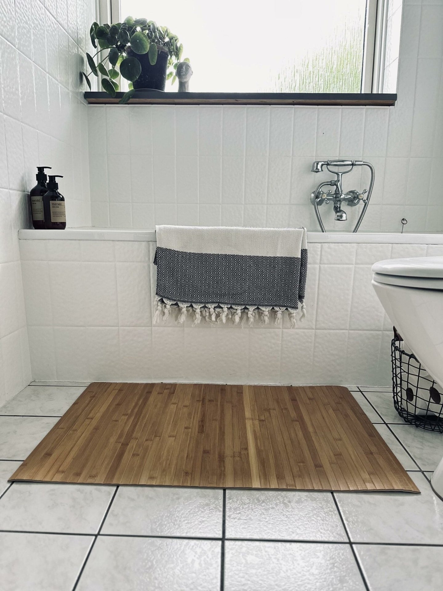 Bademåtte – Bambus - VIAMAJA.DK