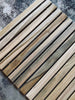 Badrumsmatta - Teak rulle 40x60