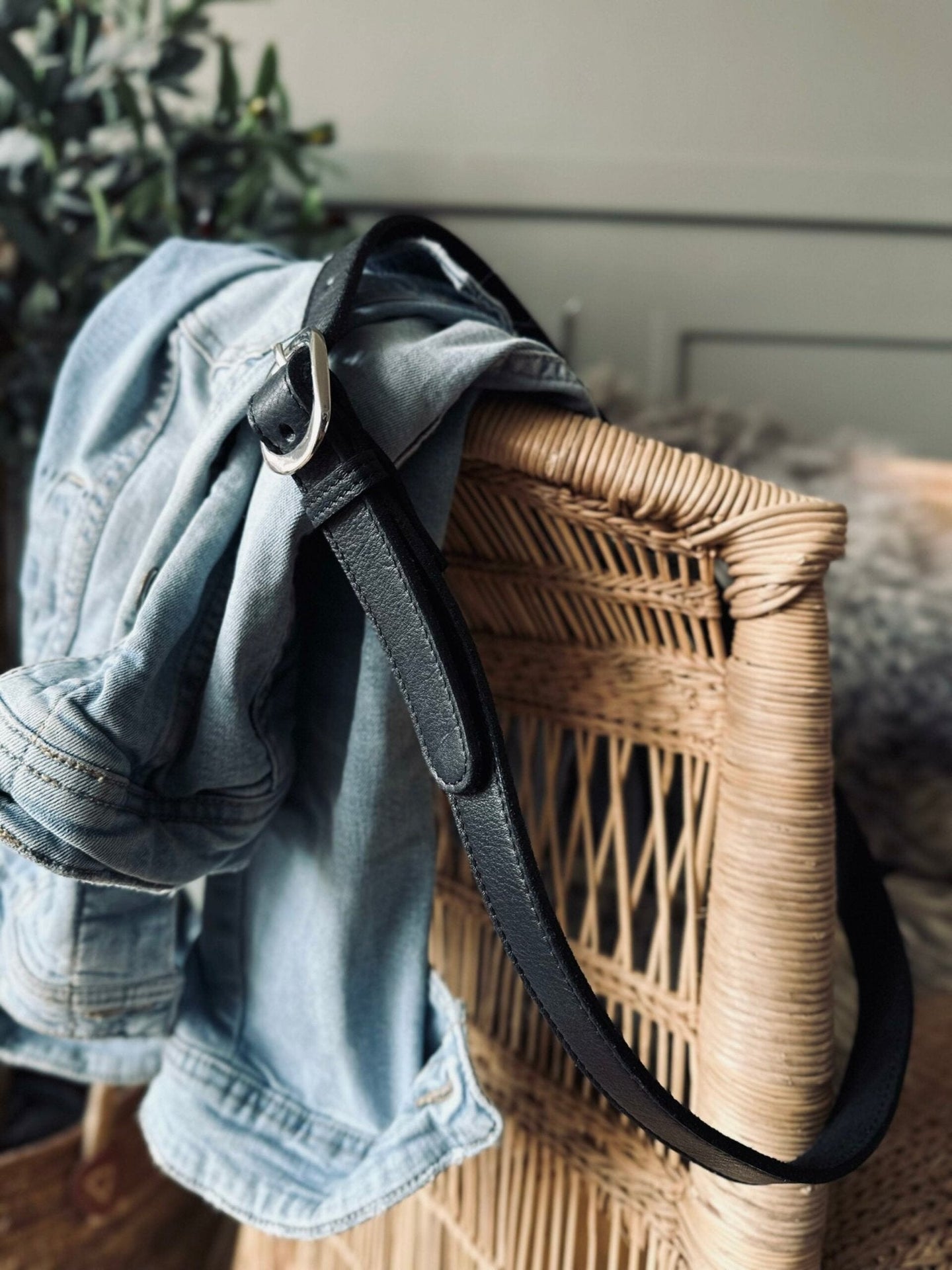 Bælte Aura black – 95 cm - VIAMAJA.DK