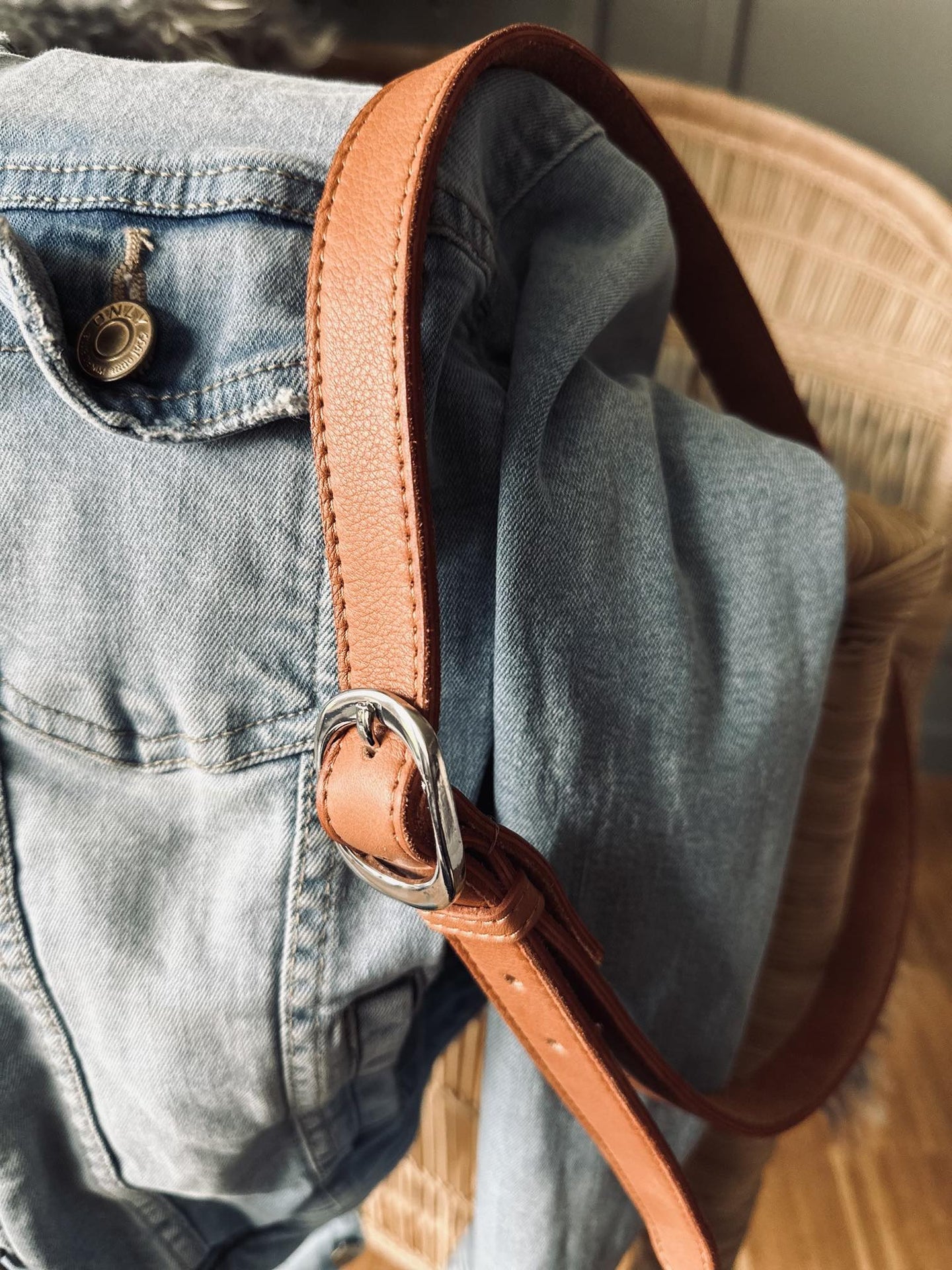 Bælte Aura cognac – 95 cm - VIAMAJA.DK