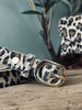 Bälte Aura leopard – 95 cm
