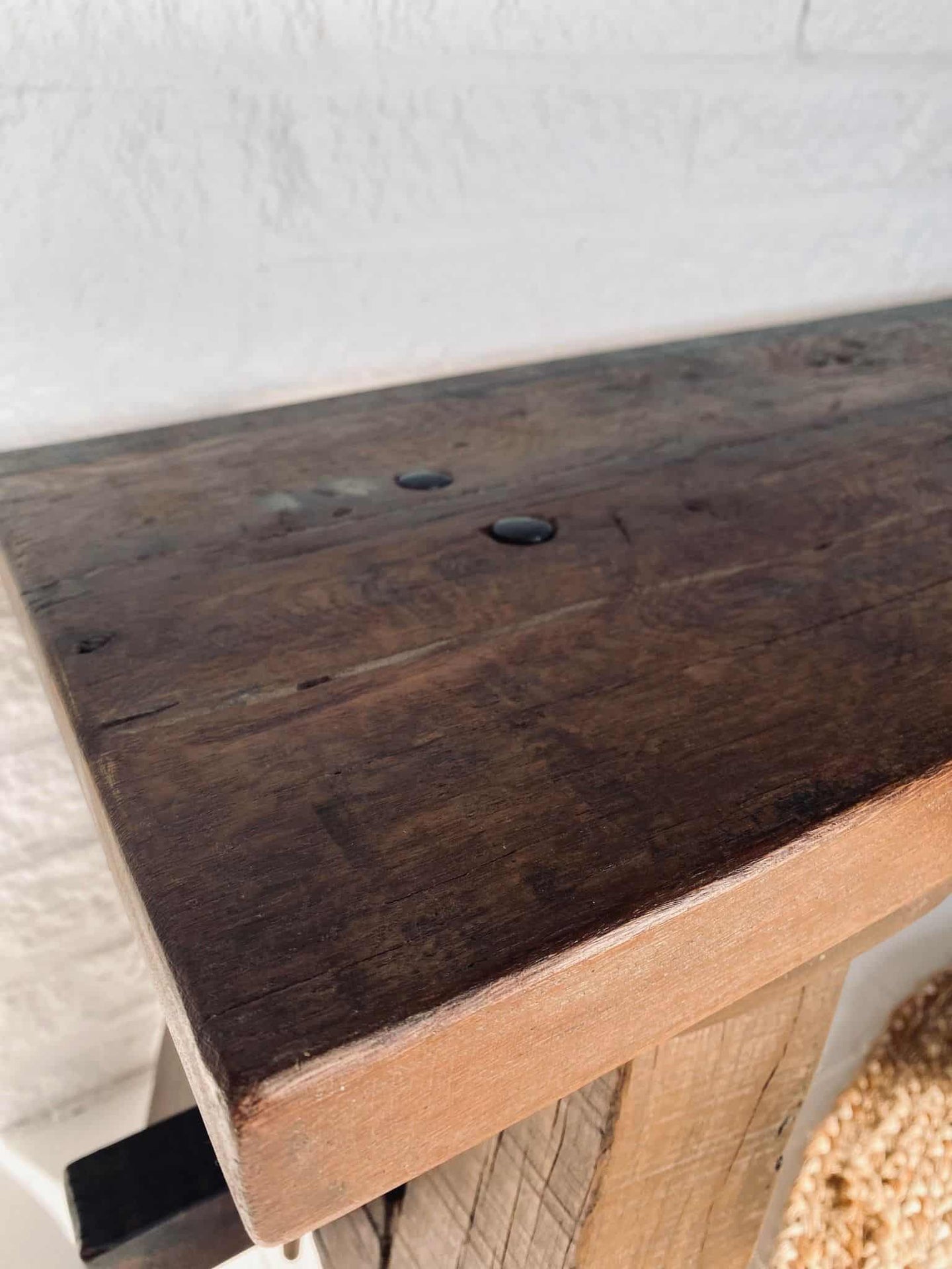 Bænk massiv træ - VIAMAJA.DK