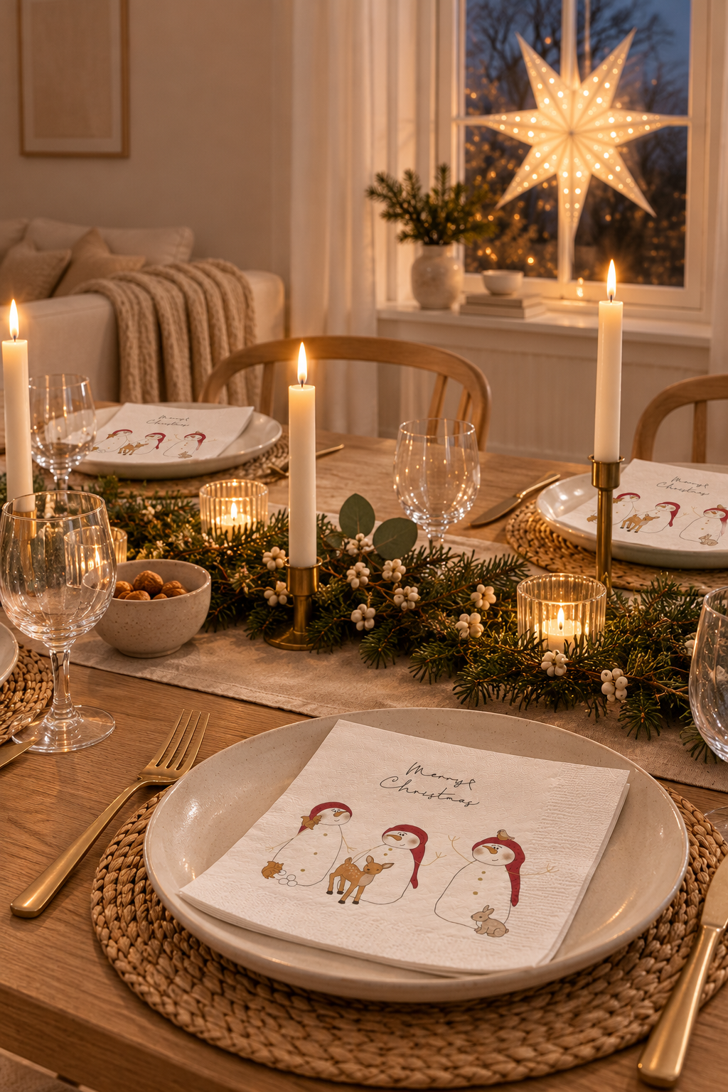 Servetter Jul - 20 st.