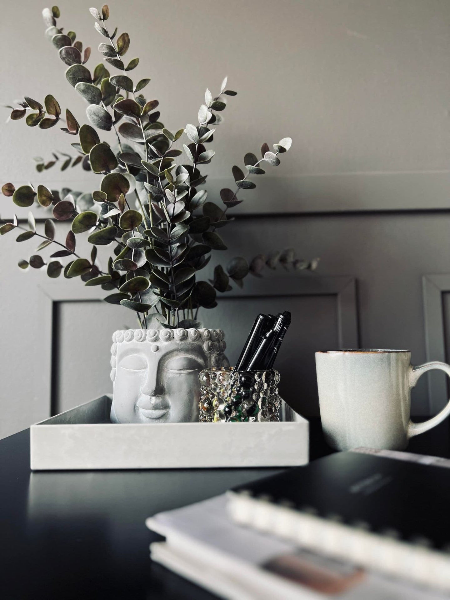 Bakke i beton look - Stor STONE - VIAMAJA.DK