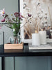 Bricka med kant 14x14 - Neutral Akacia