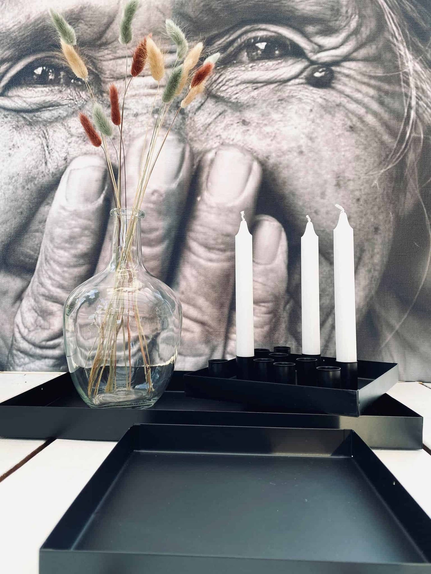 Bakke sæt ink 12 magnetiske lysestager - VIAMAJA.DK